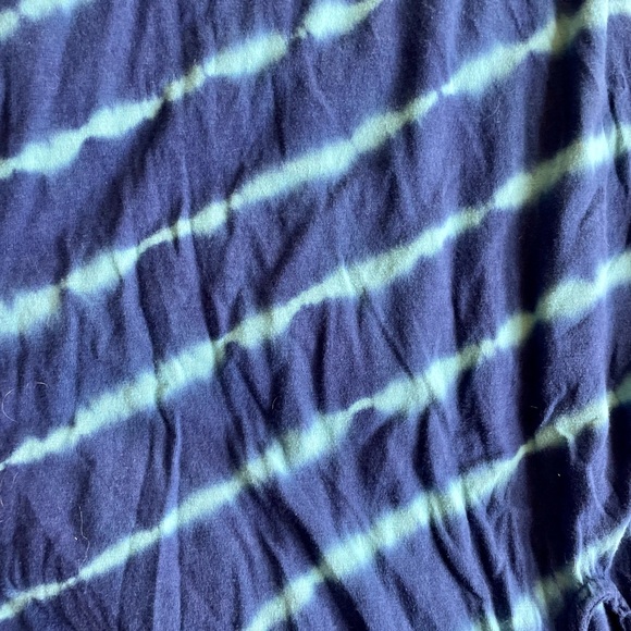 Beautiful blue teal tie dye Roxy high low dress - Picture 3 of 5